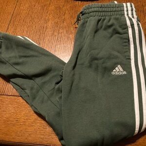Like new - Adidas Green Junior Sweatpants - Size XS